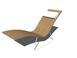 精品现代室内木质座椅 <em>座凳</em>su模型